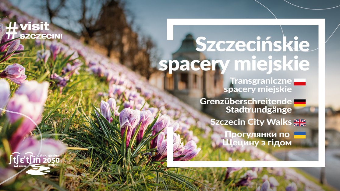 Szczecińskie Spacery Miejskie - grafika cyklu wydarzen