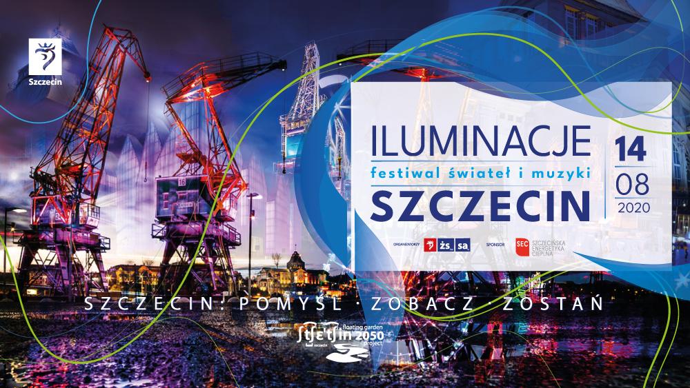 Iluminacje Szczecin z przewodnikiem