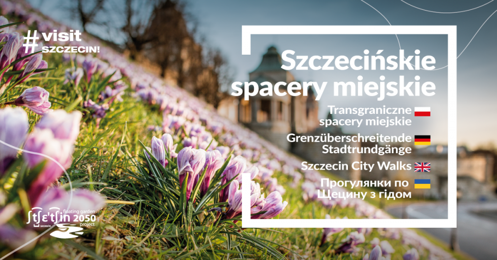 Szczecińskie Spacery Miejskie - grafika cyklu wydarzen